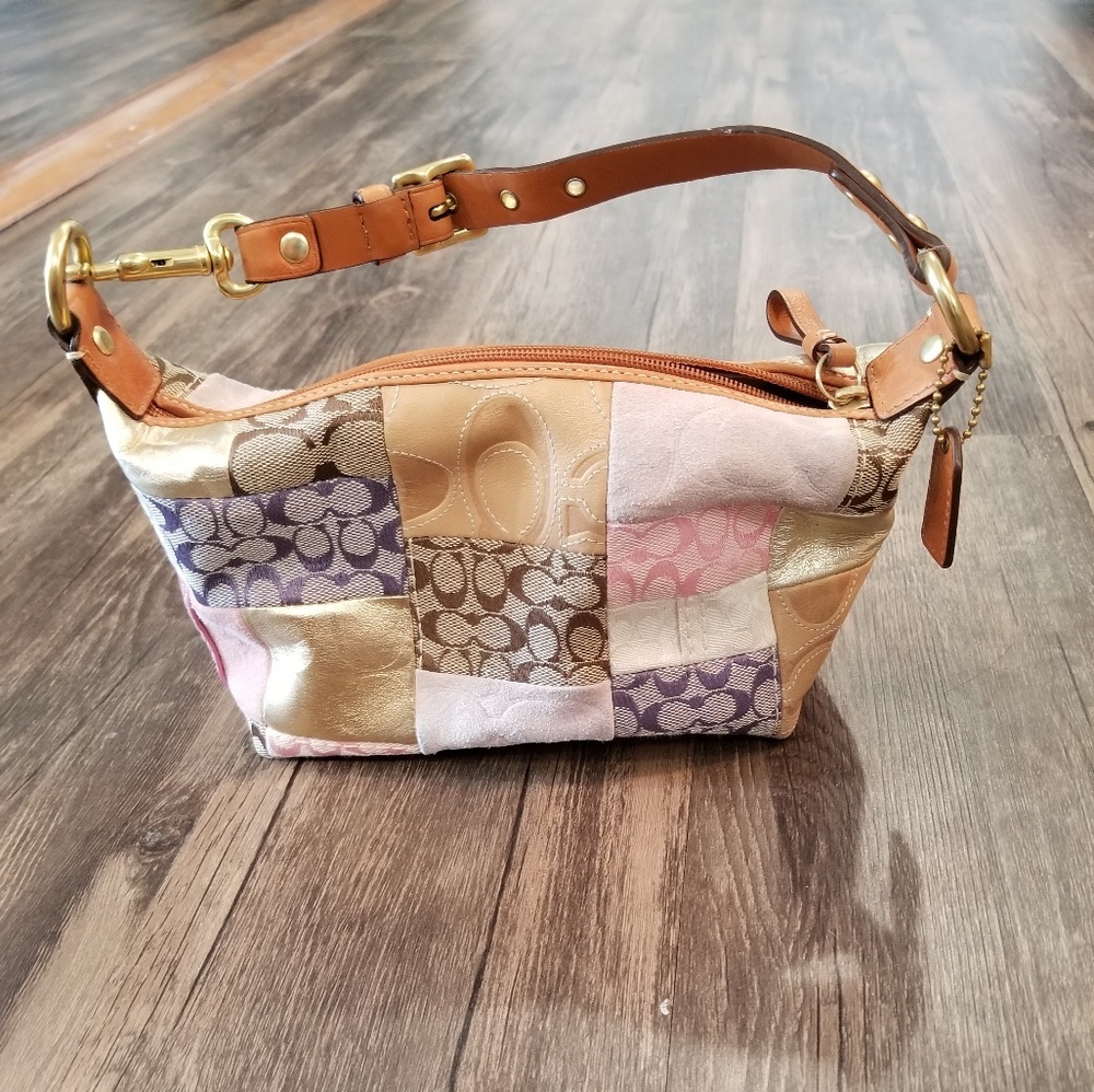 Coach patchwork purse